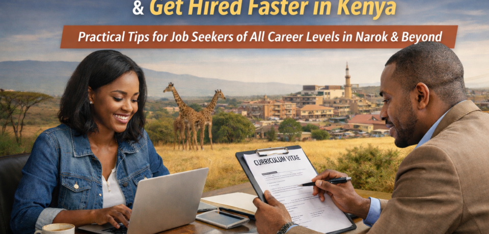 Professional CV Writing Service in Narok for Kenyan jobseekers