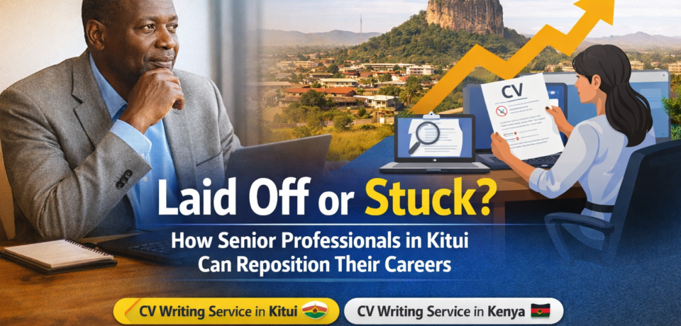 CV Writing Service in Kitui Professional CV Writing Service in Kitui for senior professionals