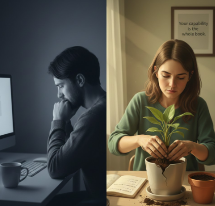 Professional careeCV Writing Service in Migori Professional career consultation showing CV Writing Service in Migori helping job seekers break career stagnation.